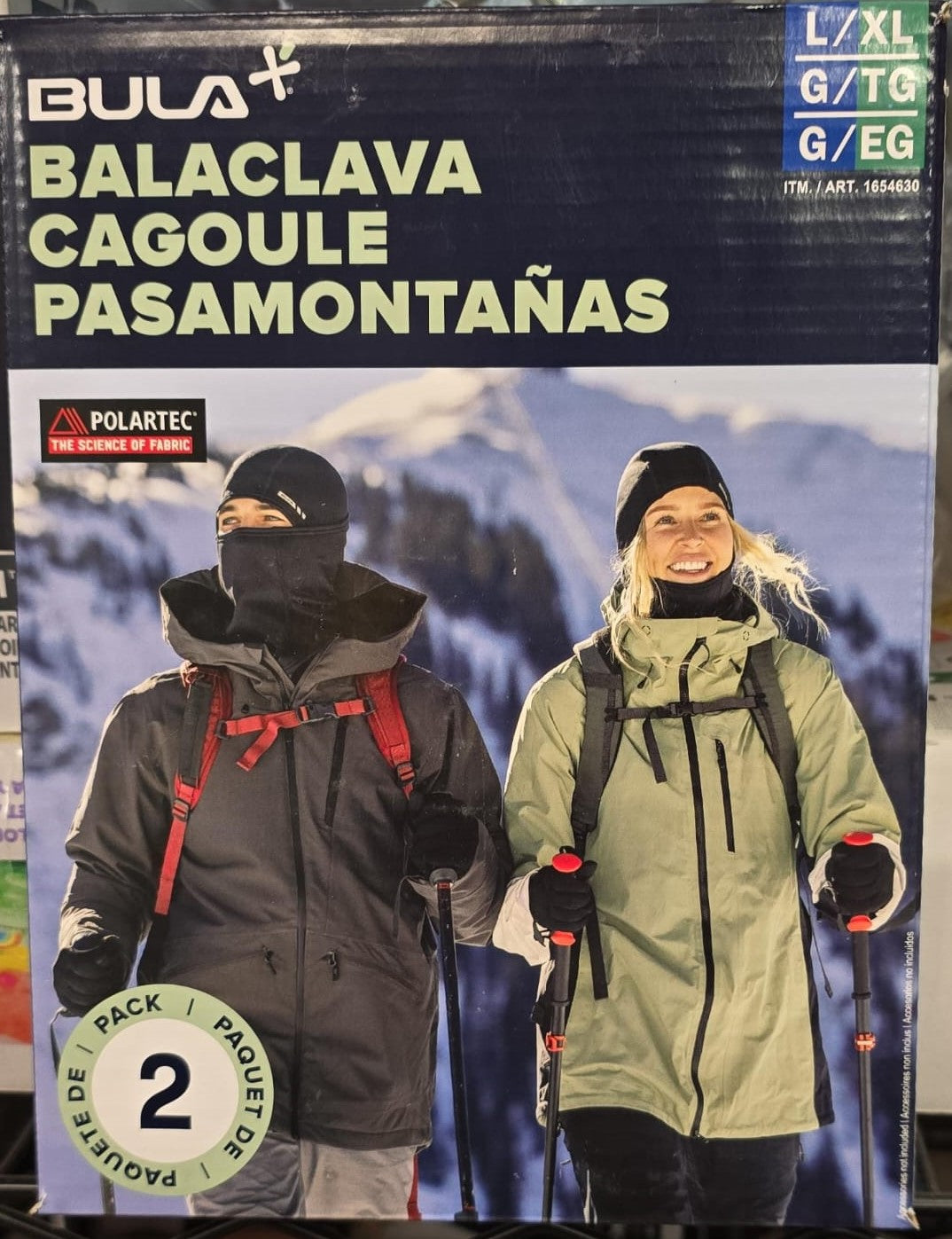 Bula Polartec 2PK Balaclavas
