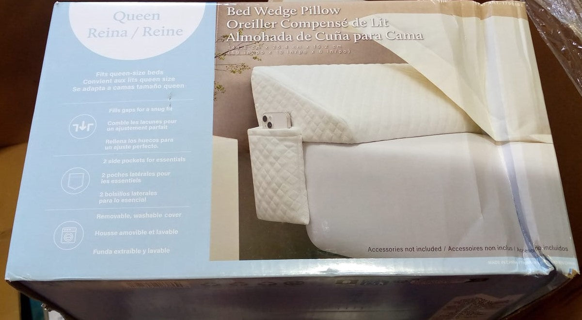 Bed Wedge Pillow, Queen Size