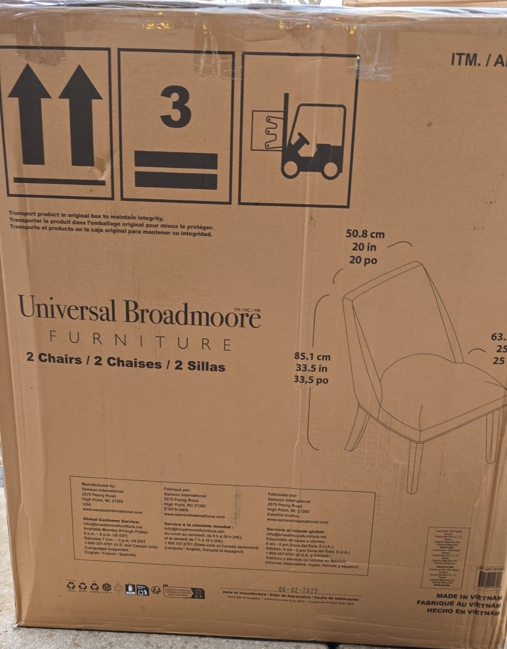 Marcus Dining Chair, 2-pack