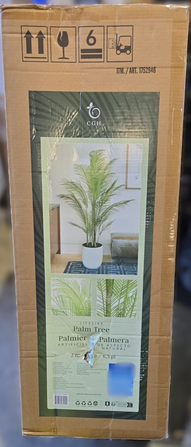 Faux Palm Tree 2.0 m (6.5 ft.)7