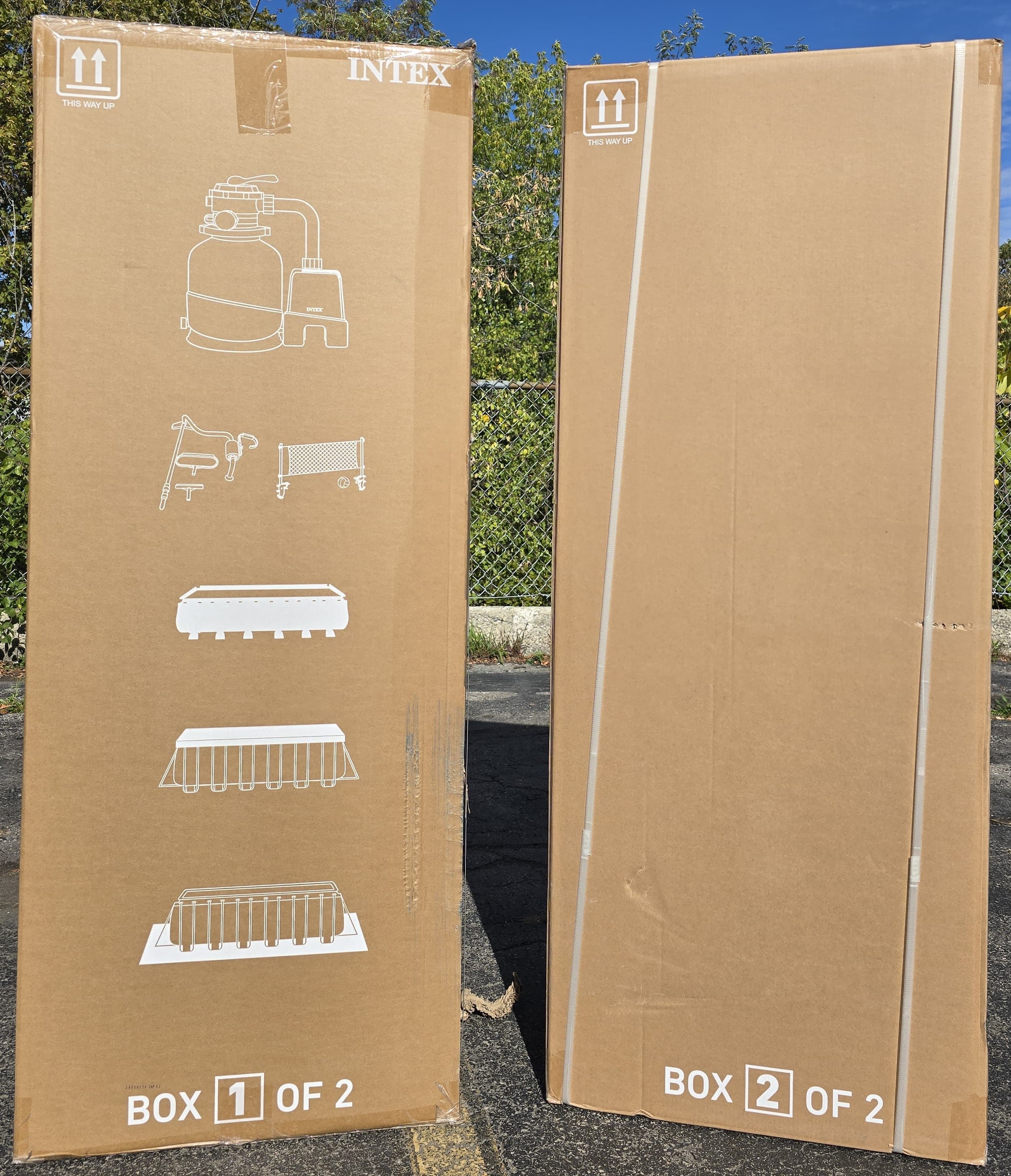 Intex 24 ft. x 12 ft. Ultra XTR Pool Set with Sand Filter & Saltwater System