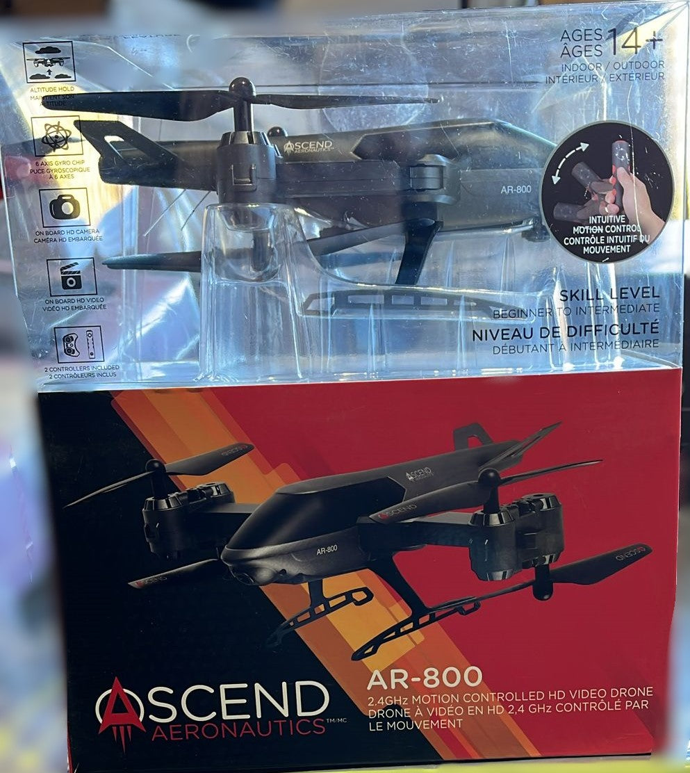 Ascend Aeronautics AR-800 2.4GHz Motion Controlled HD Video Drone