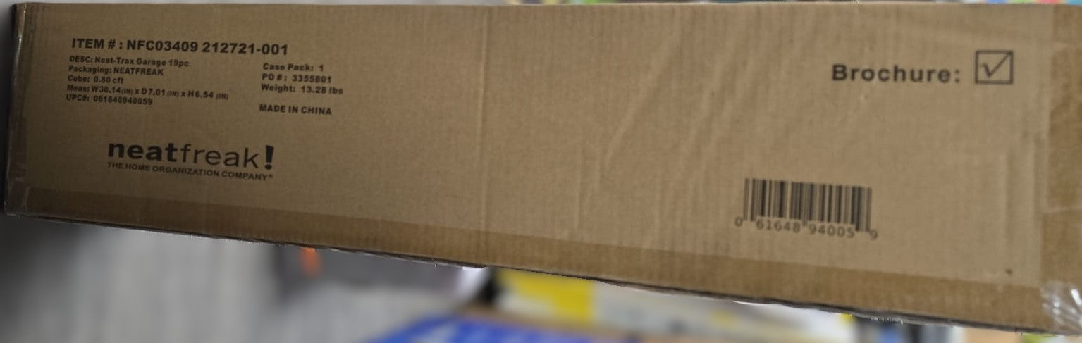 Neat-Trax 19 Piece Garage Organizing System