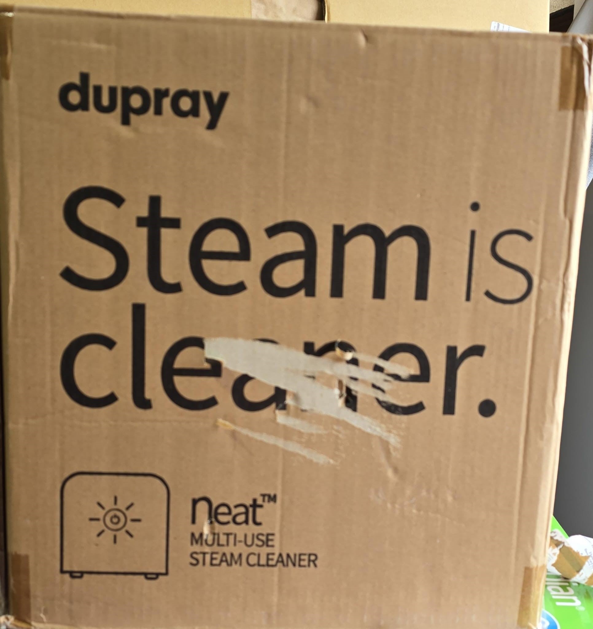 Dupray NEAT Steam Cleaner with Advanced Cleaning Pack