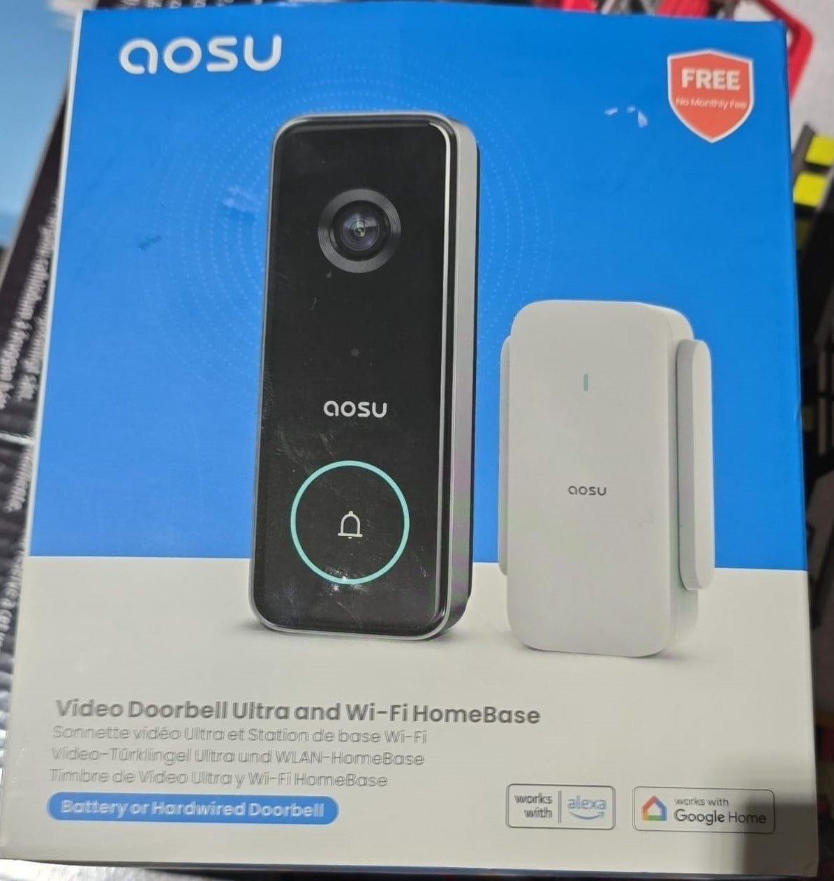 aosu V8S 5MP Wireless Video Doorbell