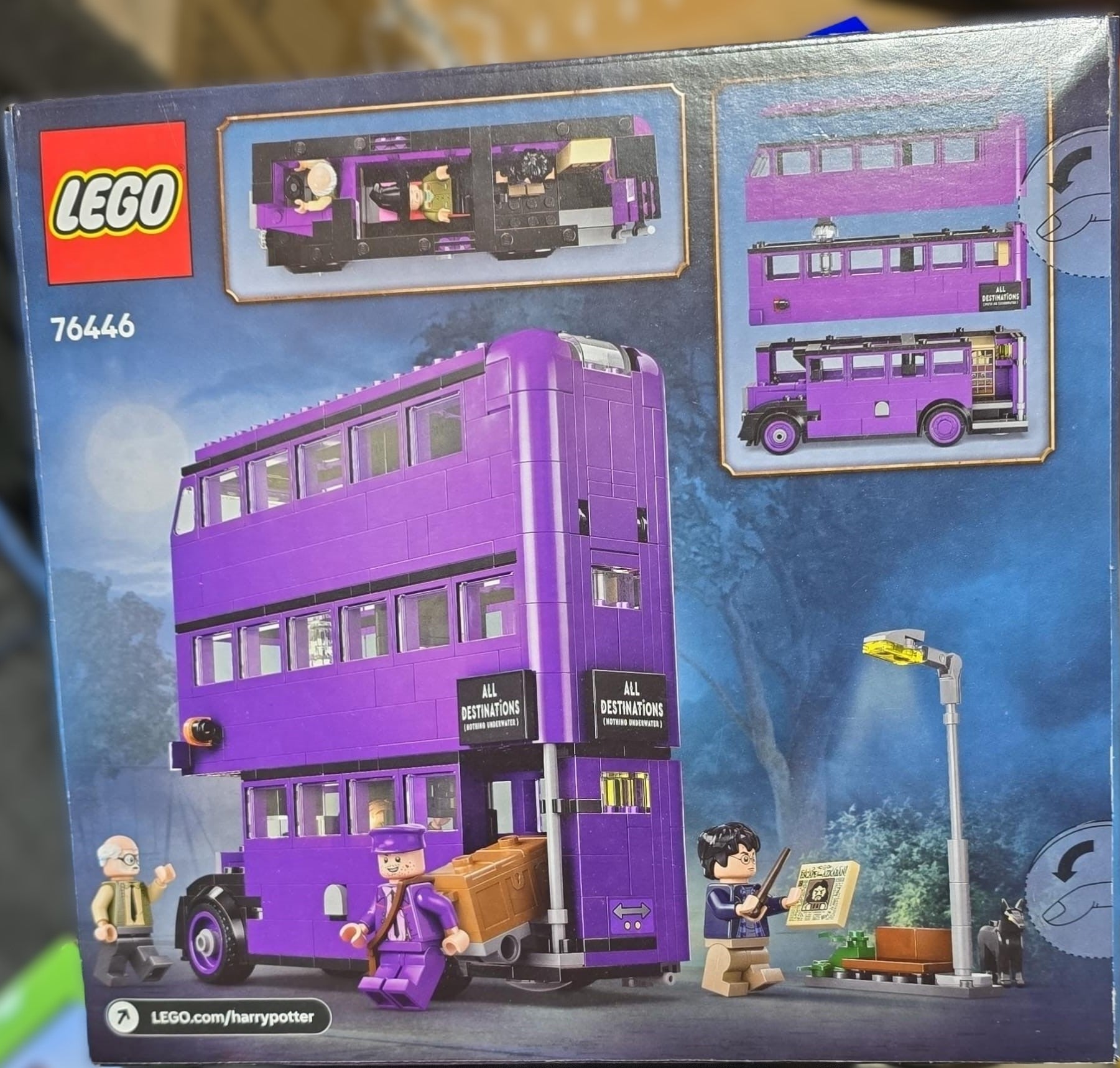 LEGO Harry Potter Knight Bus Adventure Construction Set 76446