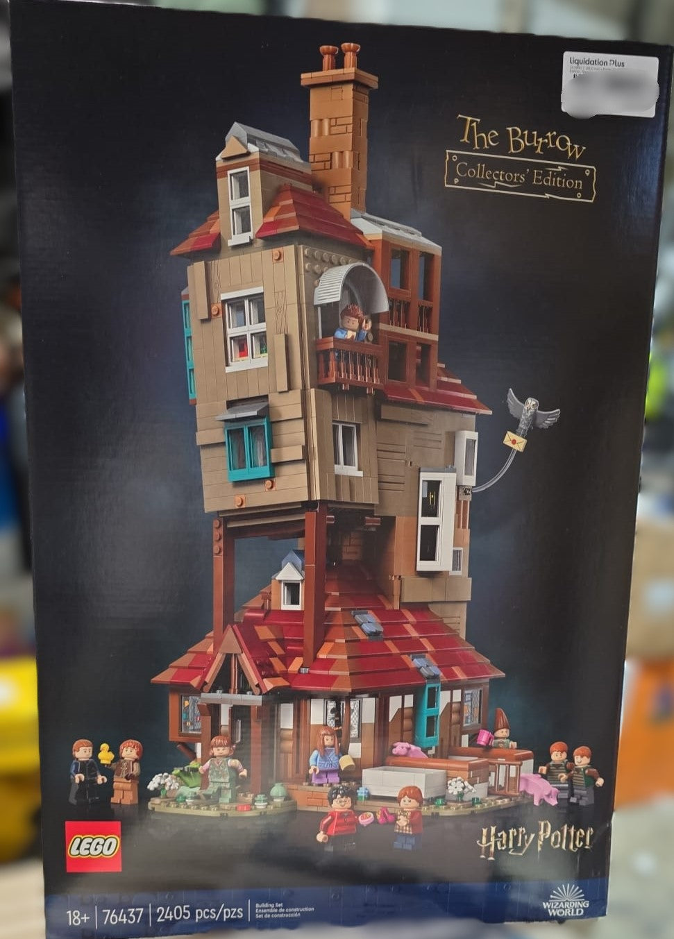 LEGO Harry Potter The Burrow – Collectors’ Edition, Weasley House Building Set 76437