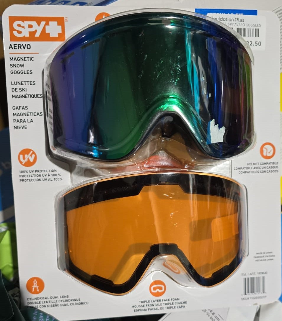 goggles spy Spy Aervo Snow Goggles with Magnetic Lens