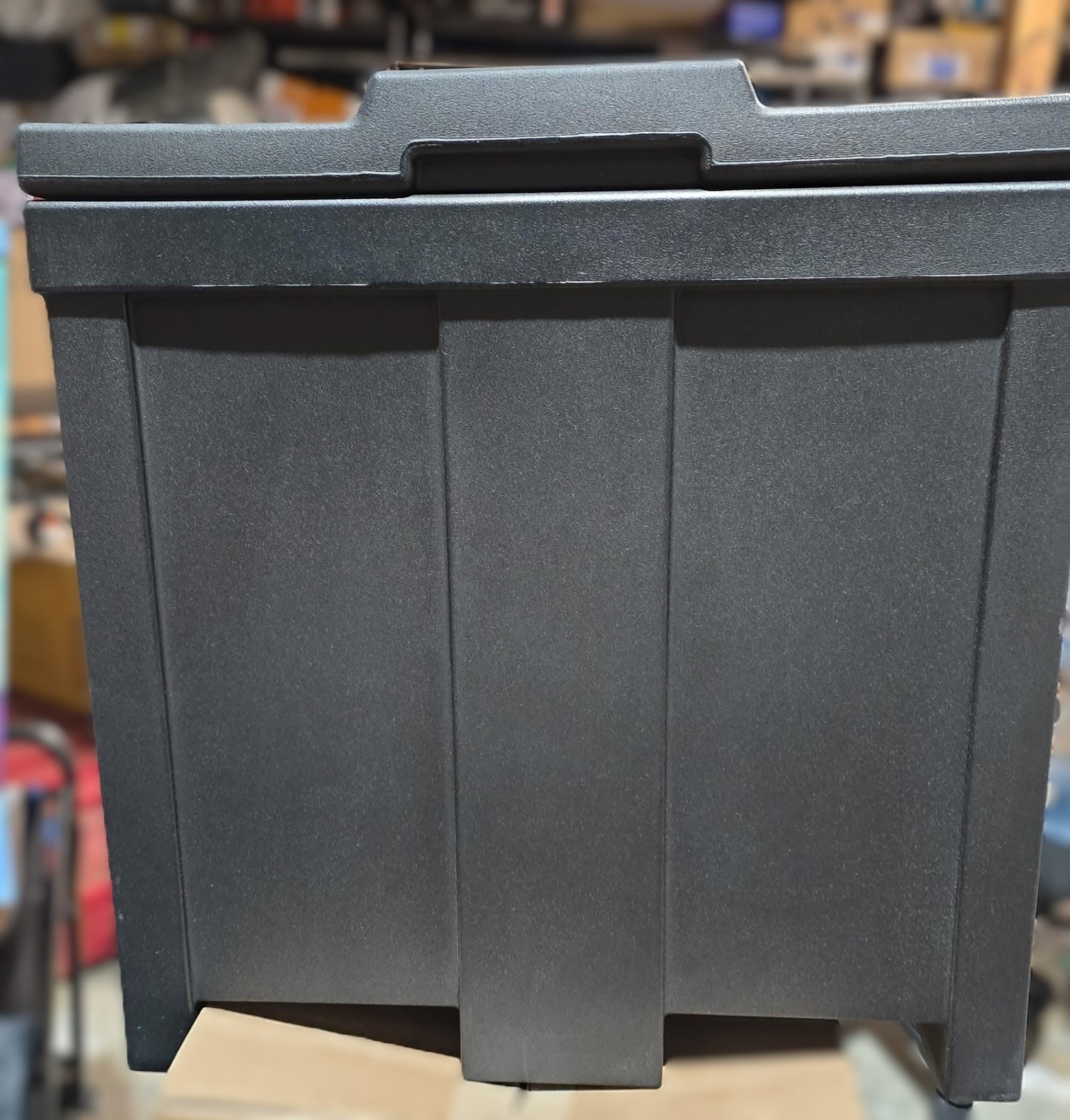 Equinox Mighty Salt/Sand Utility Bin - Black