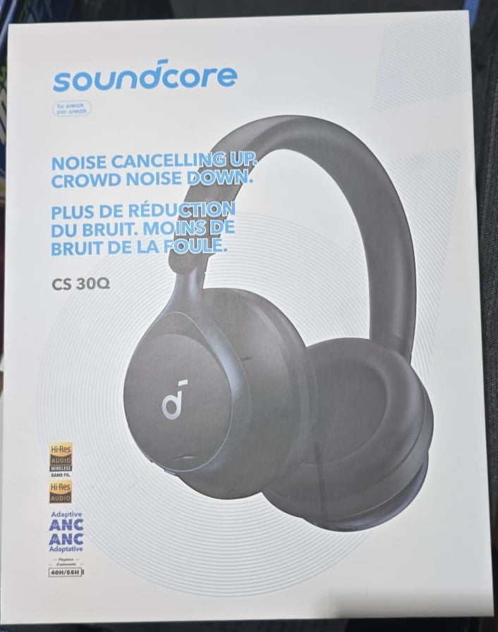Soundcore CS 30Q Headphones - Black