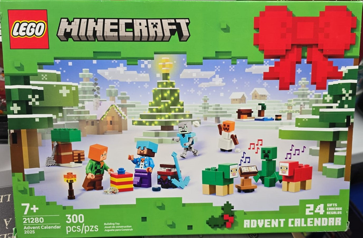 LEGO Minecraft Advent Calendar 2025 Building Toy