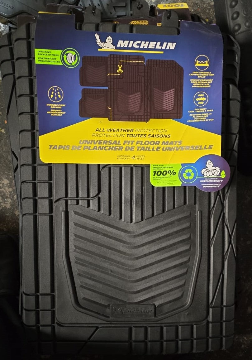 Michelin Recycled Car Mats - Black
