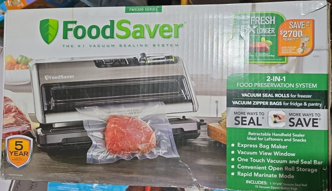 FoodSaver Handheld+ 2-in-1 Vacuum Sealing System
