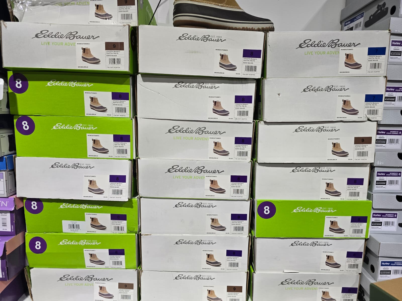 EDDIE BAUER BOOTS LADIES SIZES