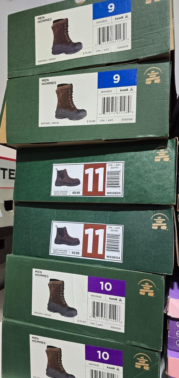 KAMIK WINTER BOOT 10