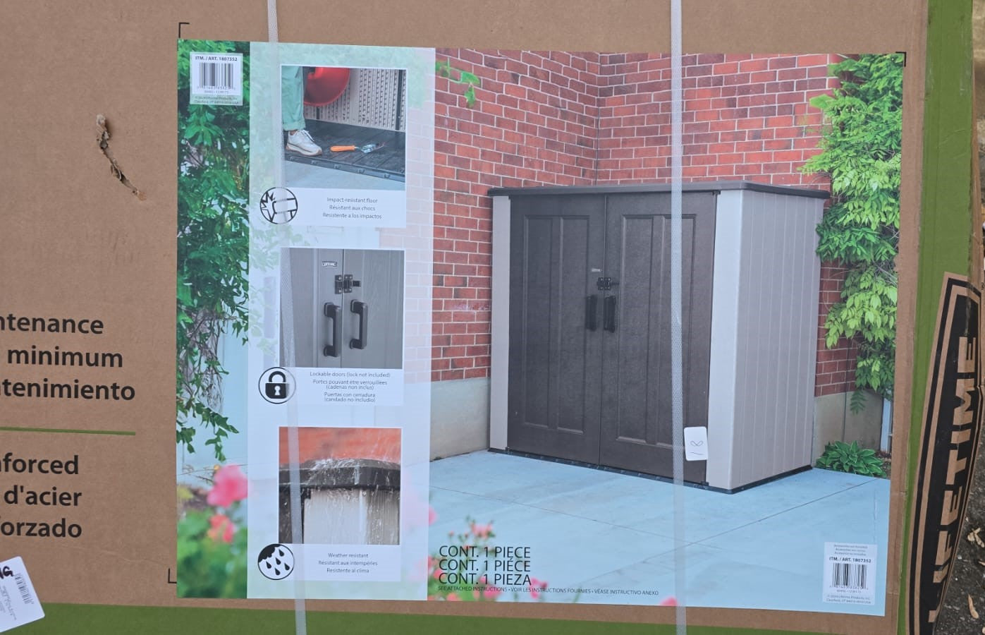 Lifetime 6 ft. x 4 ft. Utility Shed
