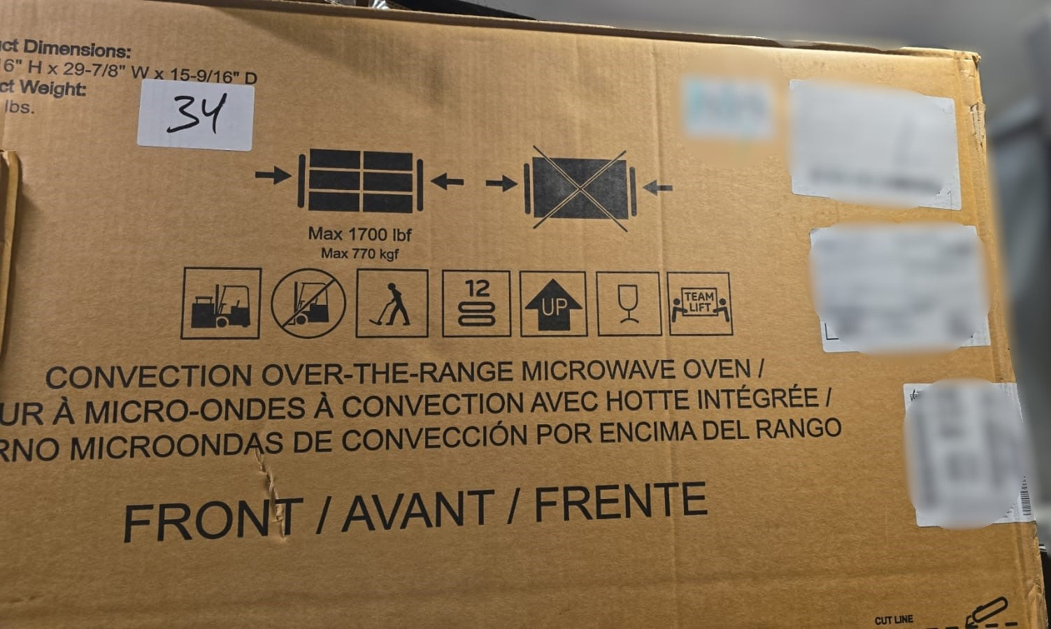 Café 1.7 cu ft. Stainless Steel Over the Range Microwave Oven with Convection Cooking , 300 CFM