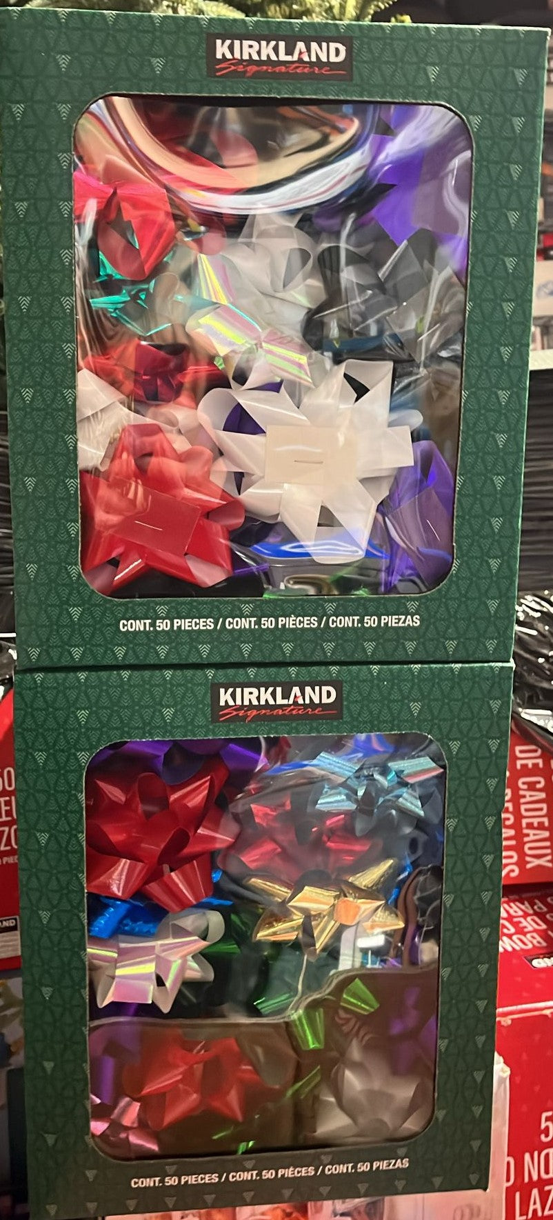 KIRKLAND SIGNATURE GIFT BOWS 50 PIECES
