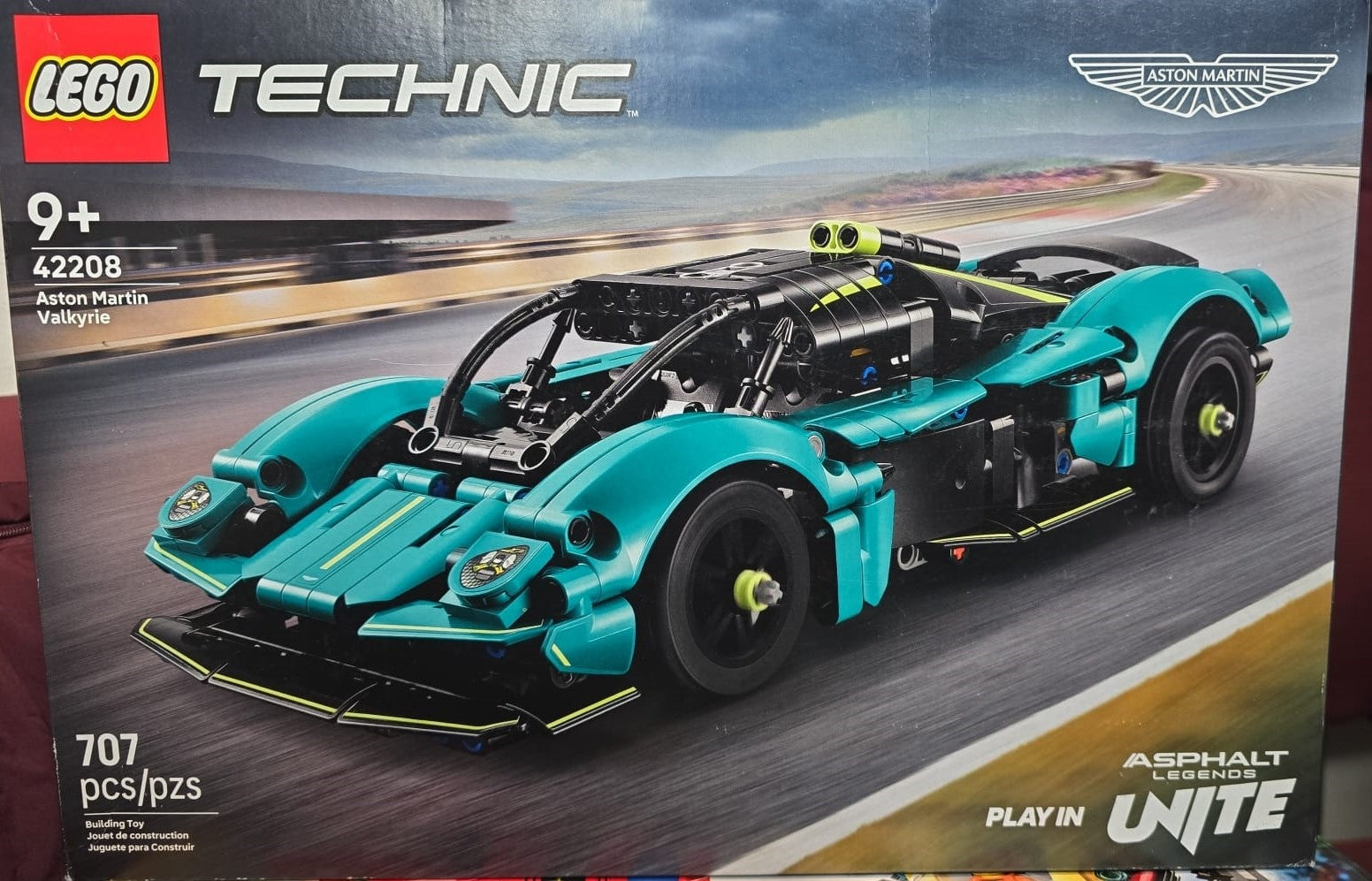 LEGO Technic Aston Martin Valkyrie Toy Car 42208