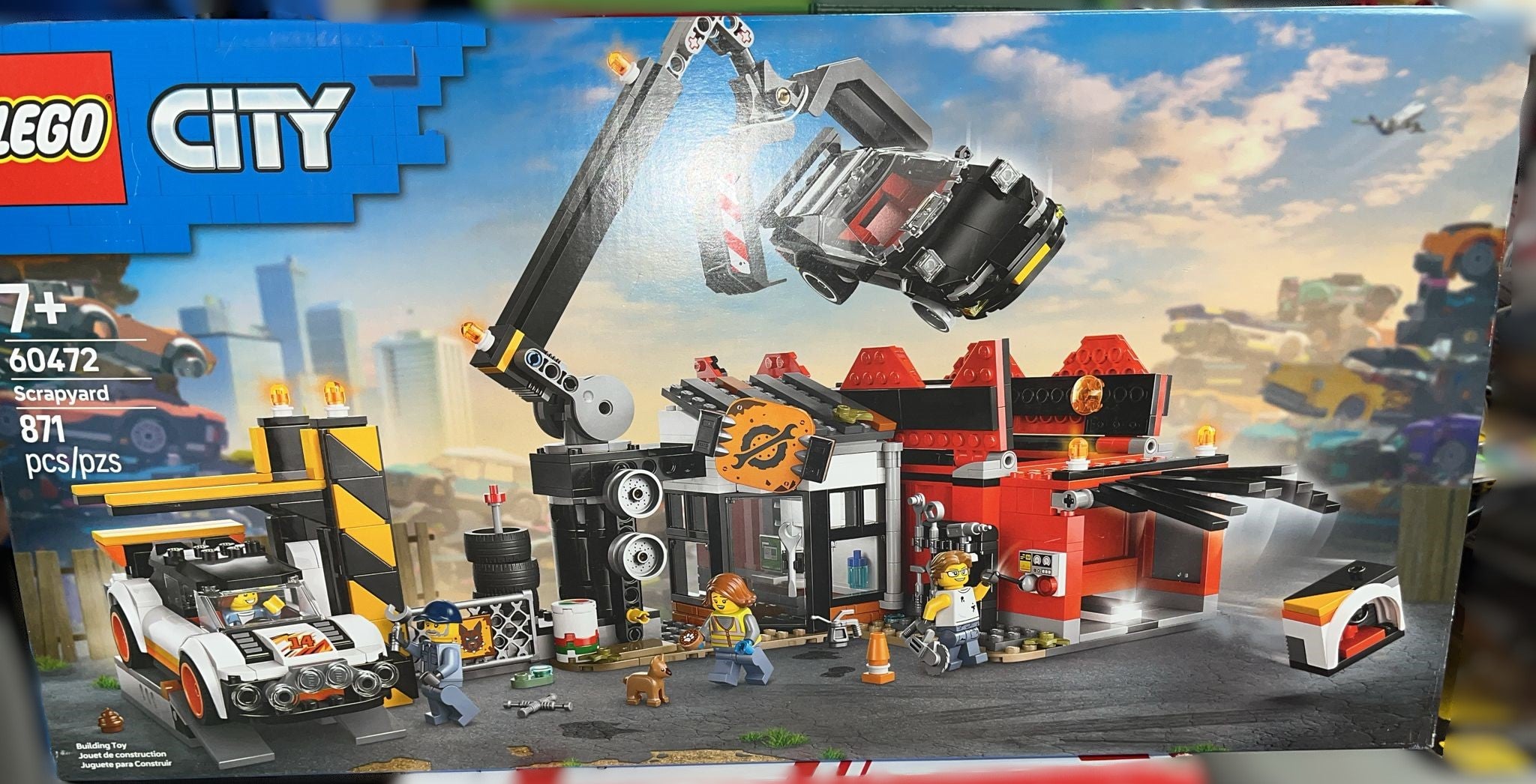 LEGO City Scrapyard with Cars 60472