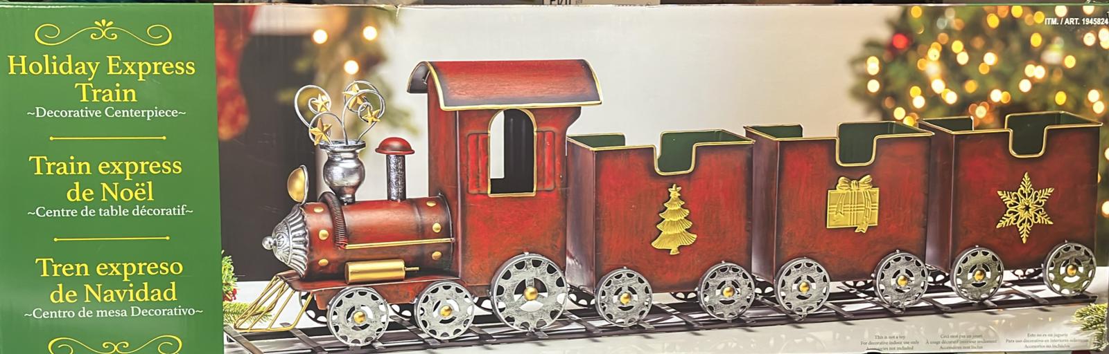 94 cm (37 in.) Holiday Express Train Decoration
