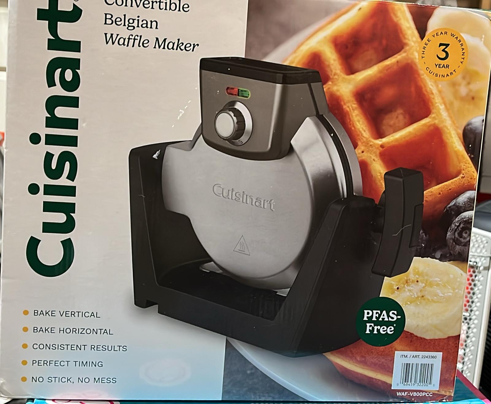Cuisinart Convertible Belgian Waffle Maker