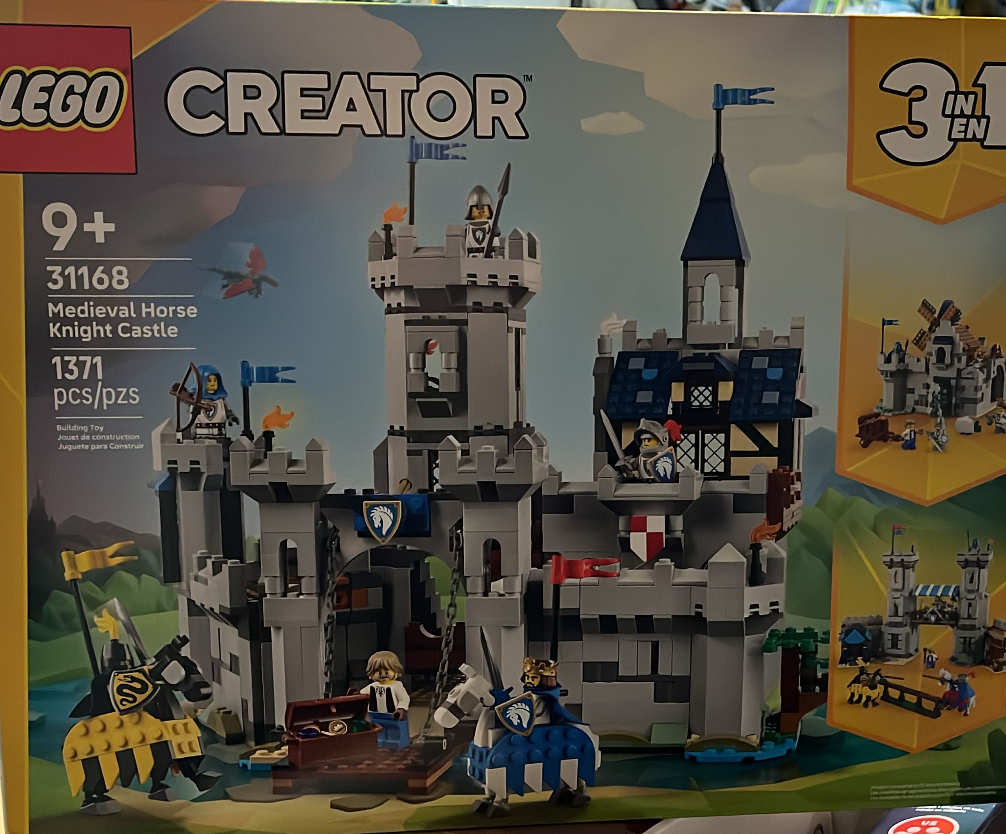 LEGO Medieval Horse Knight Castle 31168