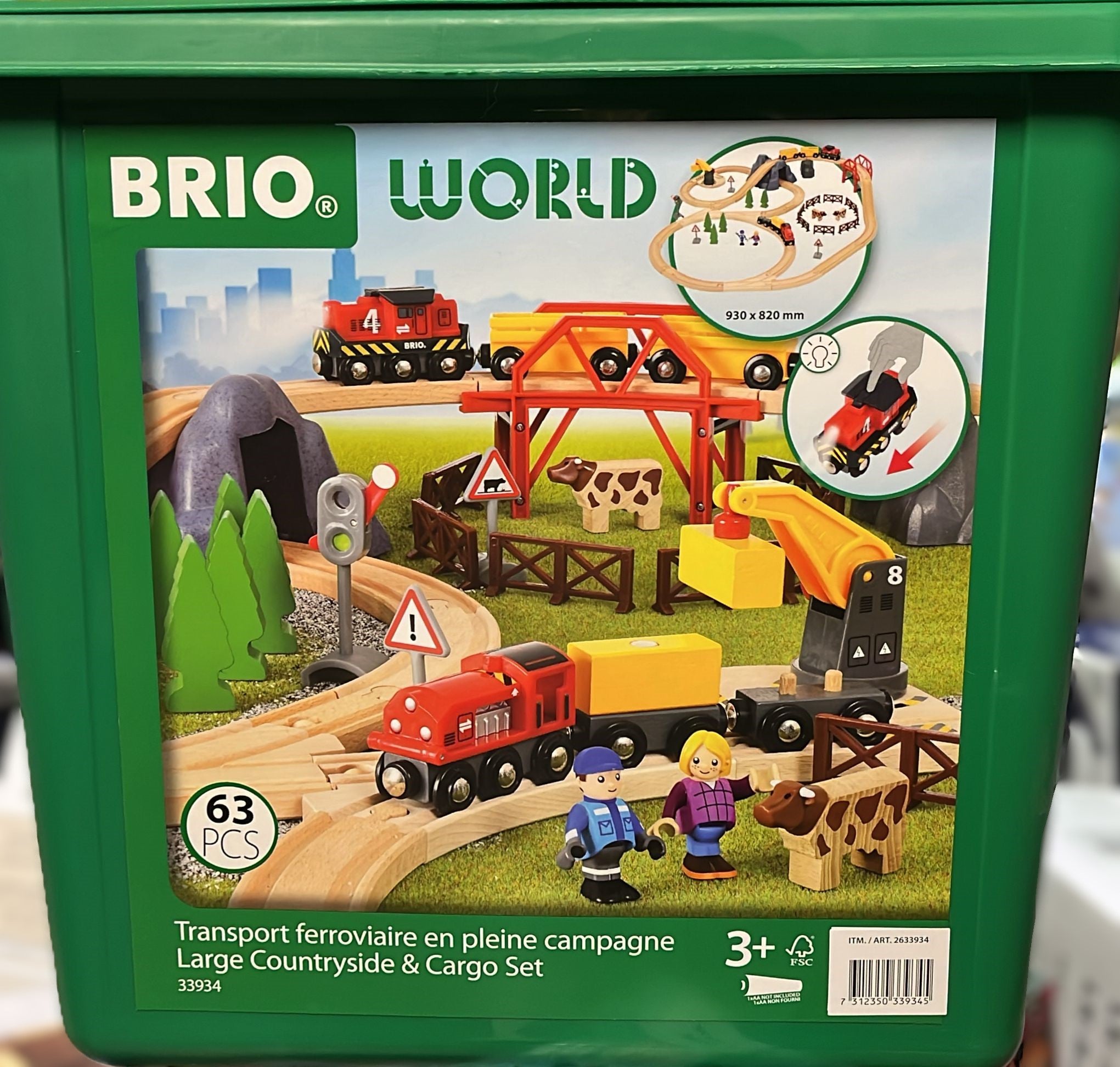 BRIO Large Countryside and Cargo Set