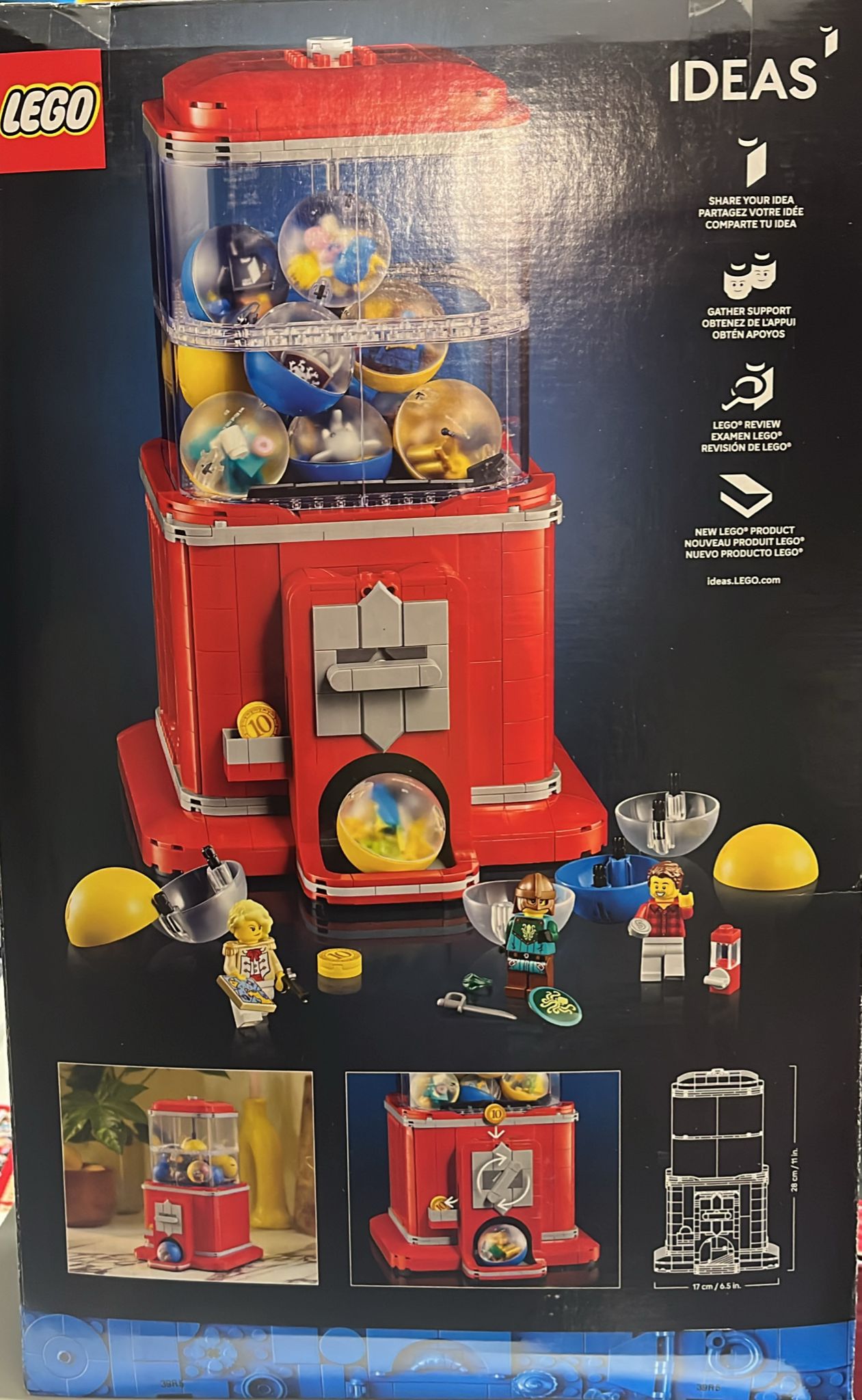 LEGO Ideas Minifigure Vending Machine 21358/6+