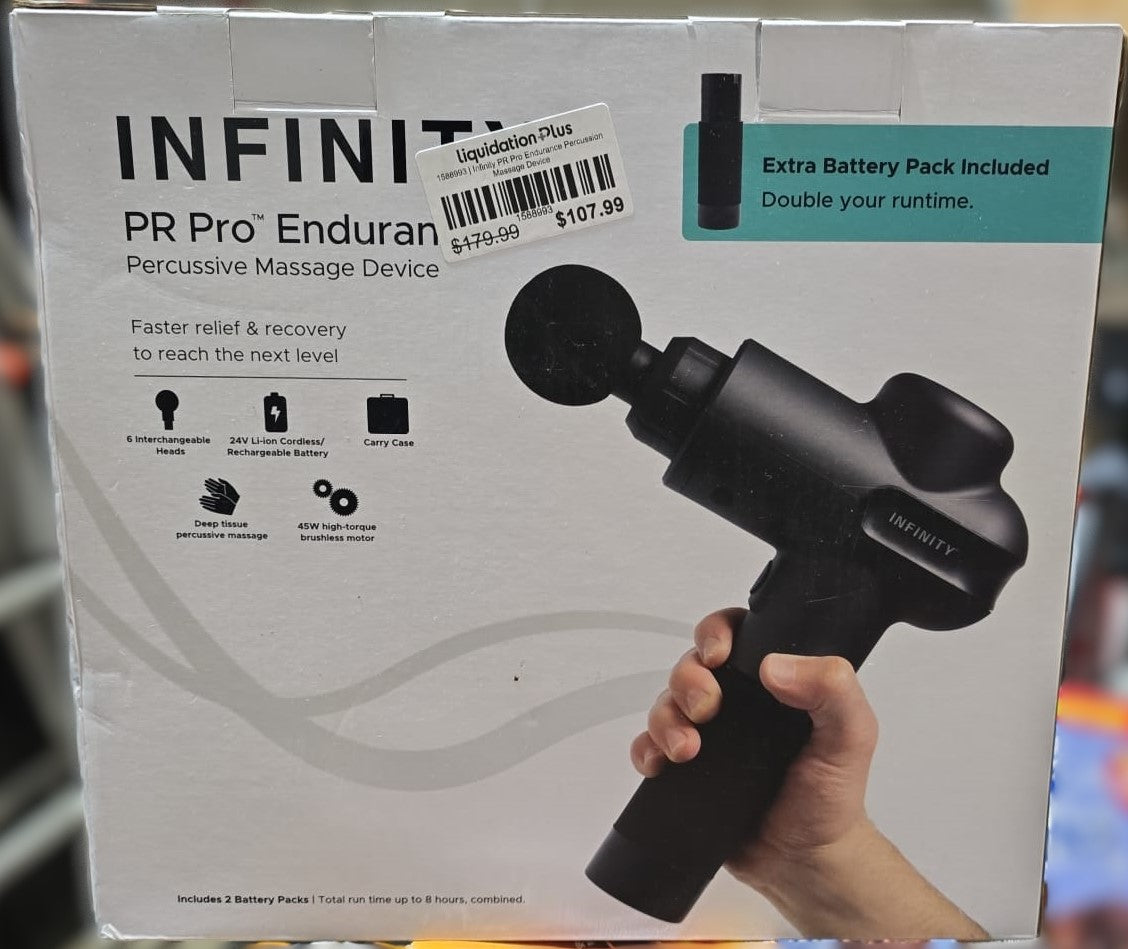 Infinity PR Pro Endurance Percussion Massage Device