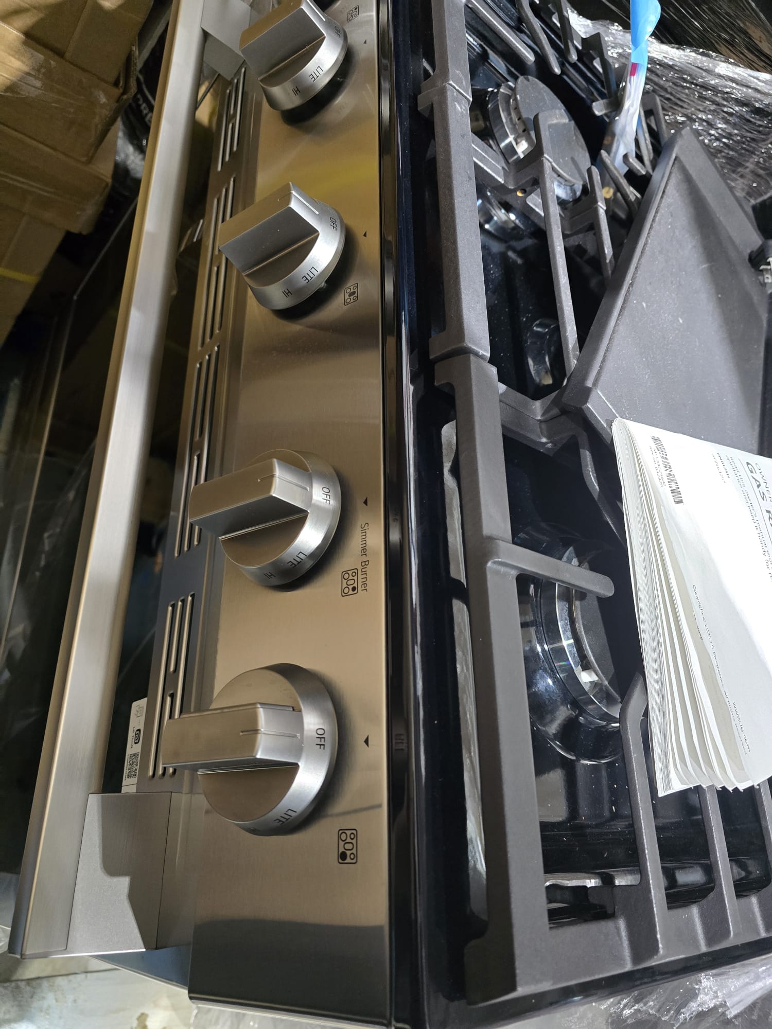 LG 30 in. 6.3 cu ft. Stainless Steel Freestanding Gas Range with InstaView and ProBake Convection