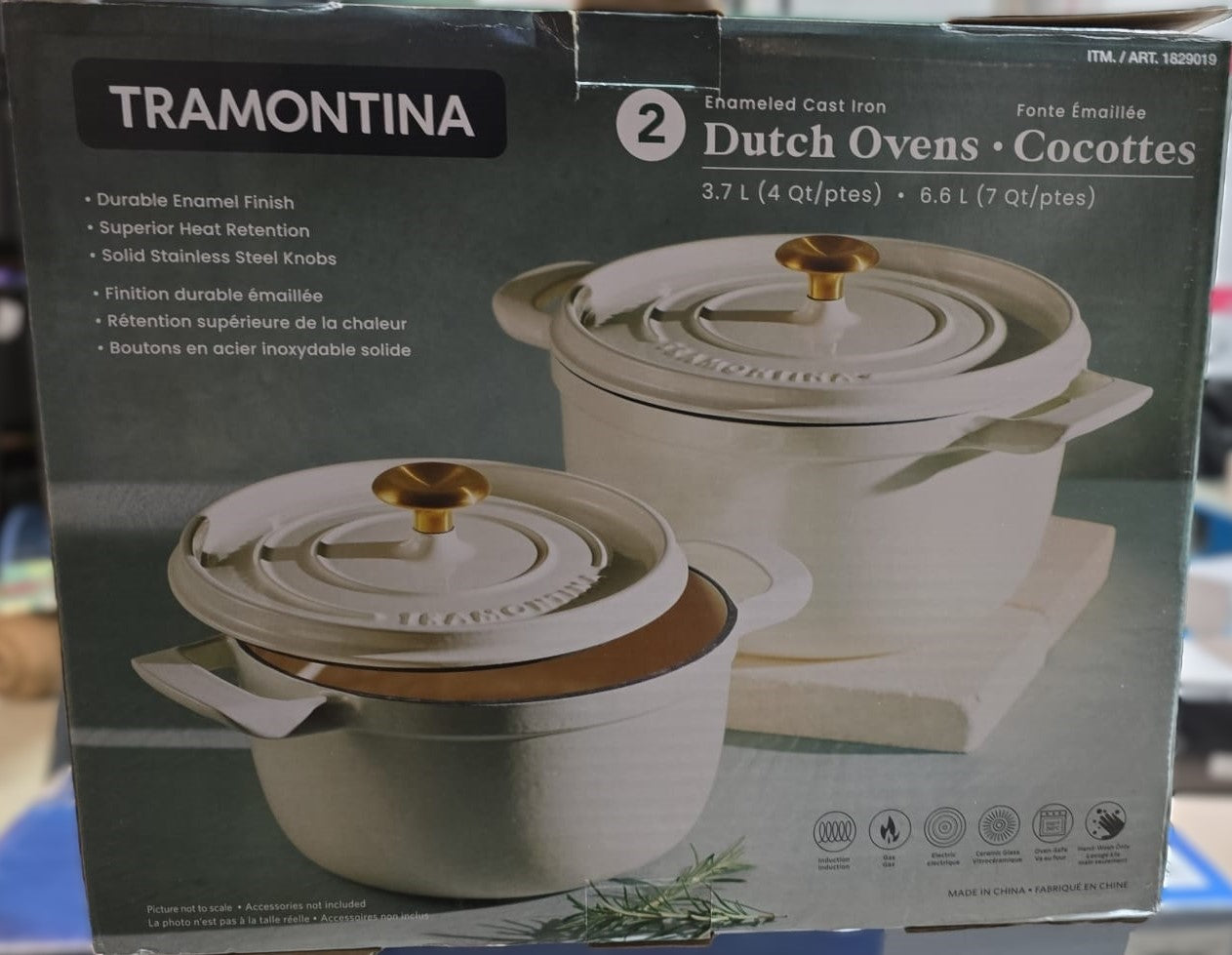 Tramontina Enameled Cast Iron Round Dutch Oven