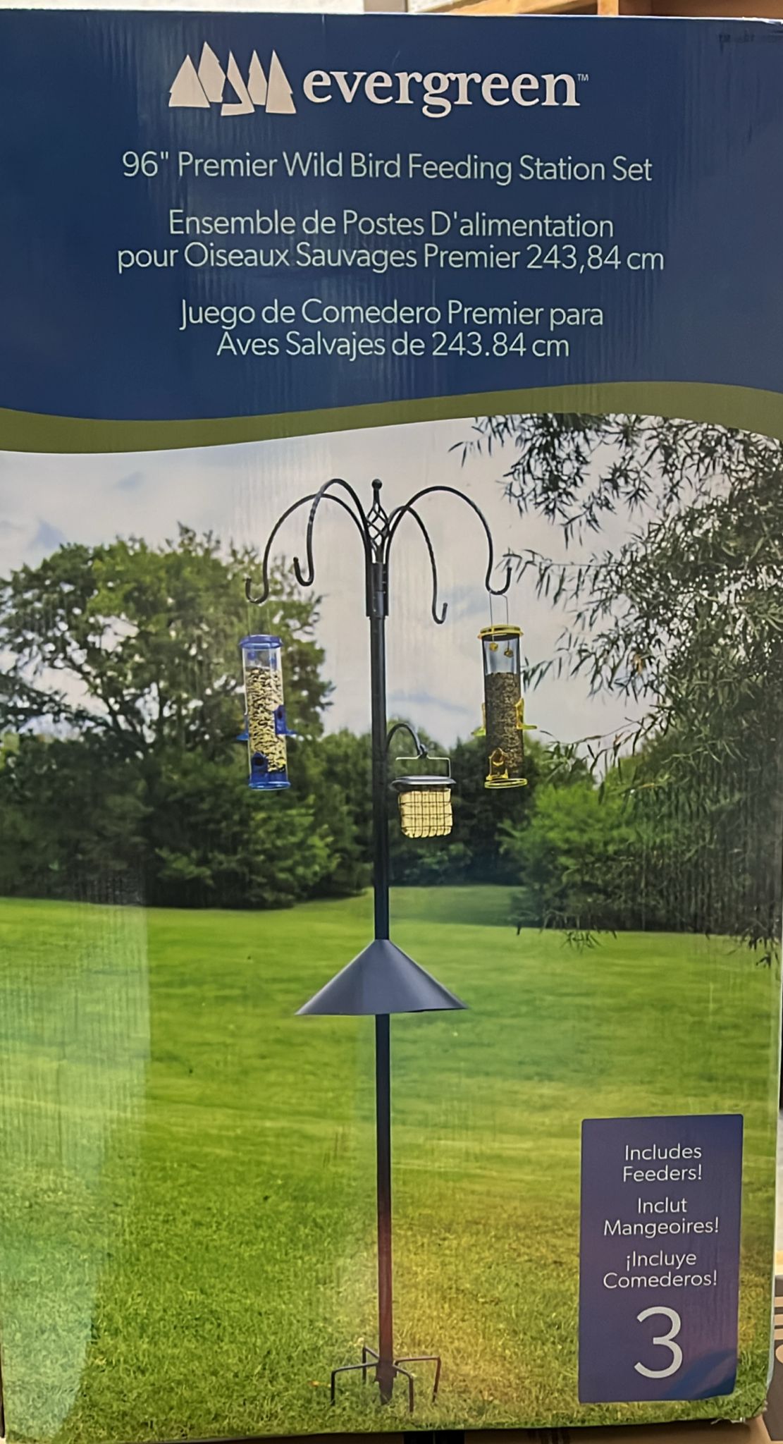 EVERGREEN 96′′ BIRD FEEDING STATION SET