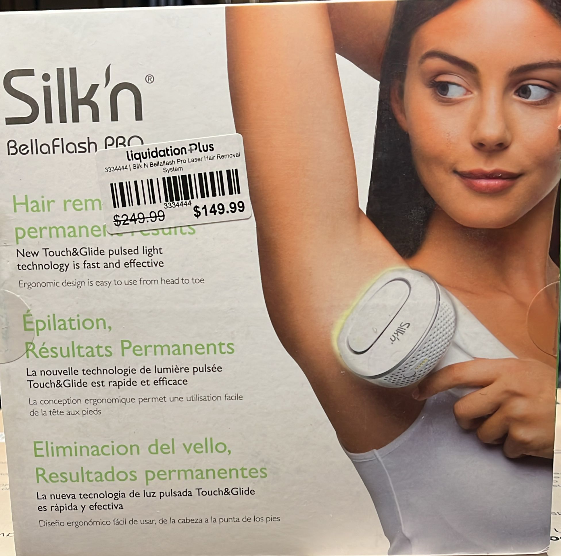 Silk N Bellaflash Pro Laser Hair Removal System