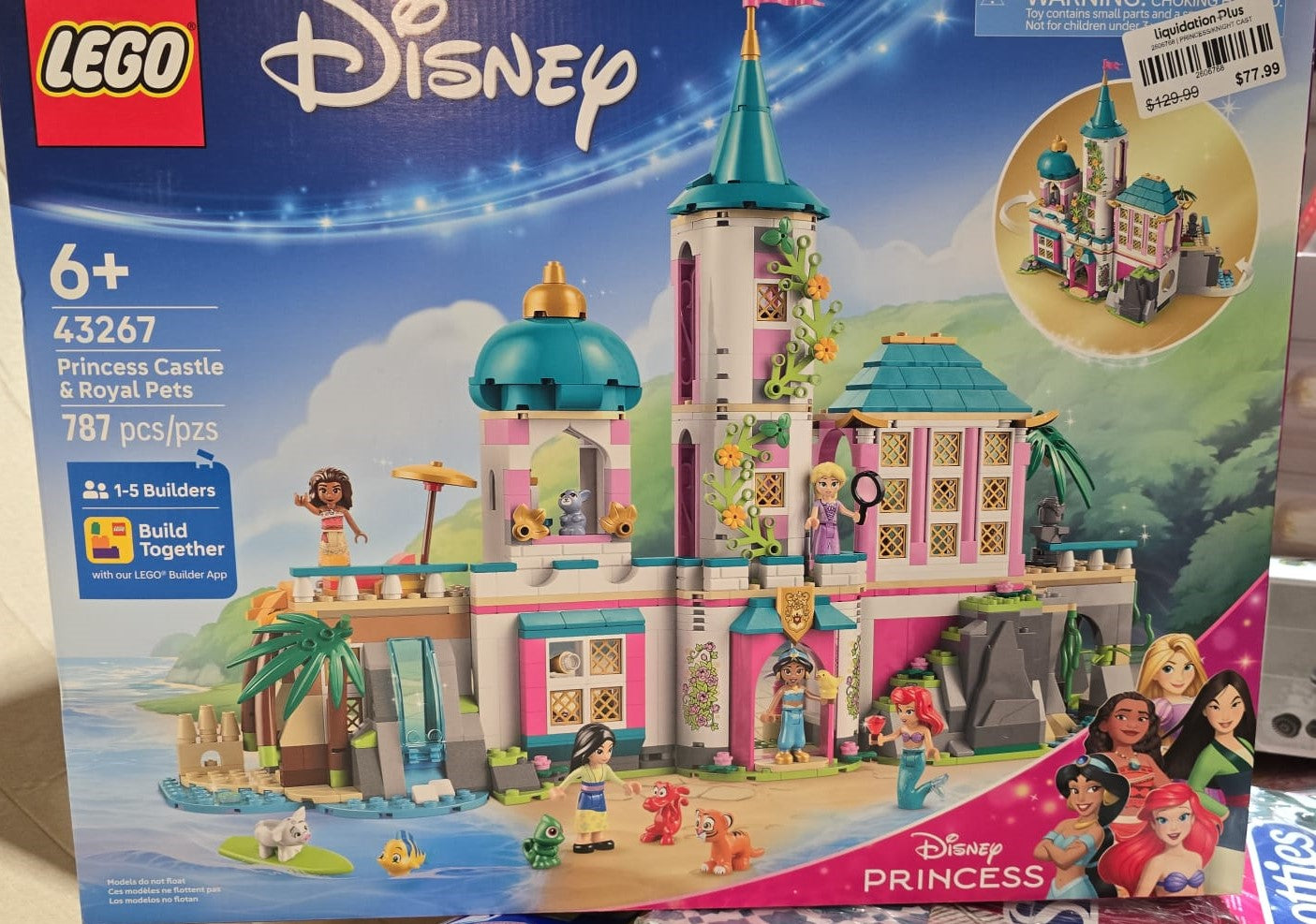 LEGO 43267 Princess Castle & Royal Pets