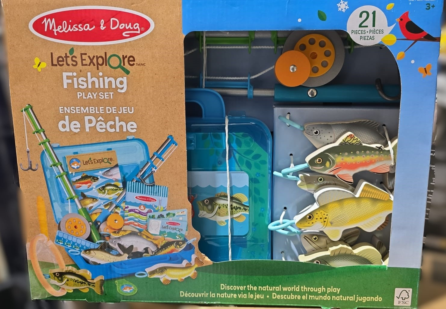 Melissa & Doug Let's Explore Fishing Play Set
