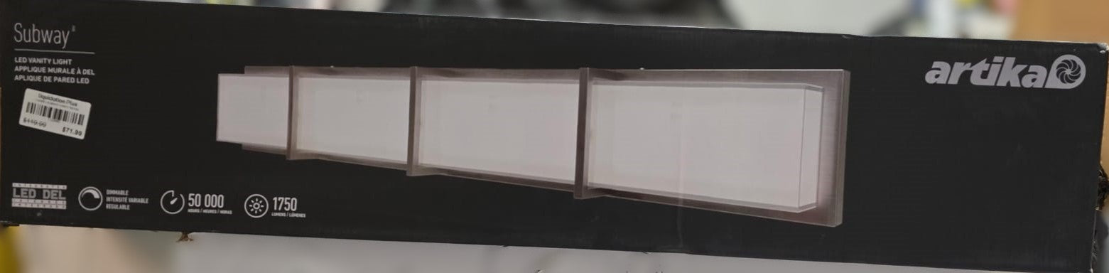 Artika 35 in. Subway Vanity LED Light Fixture