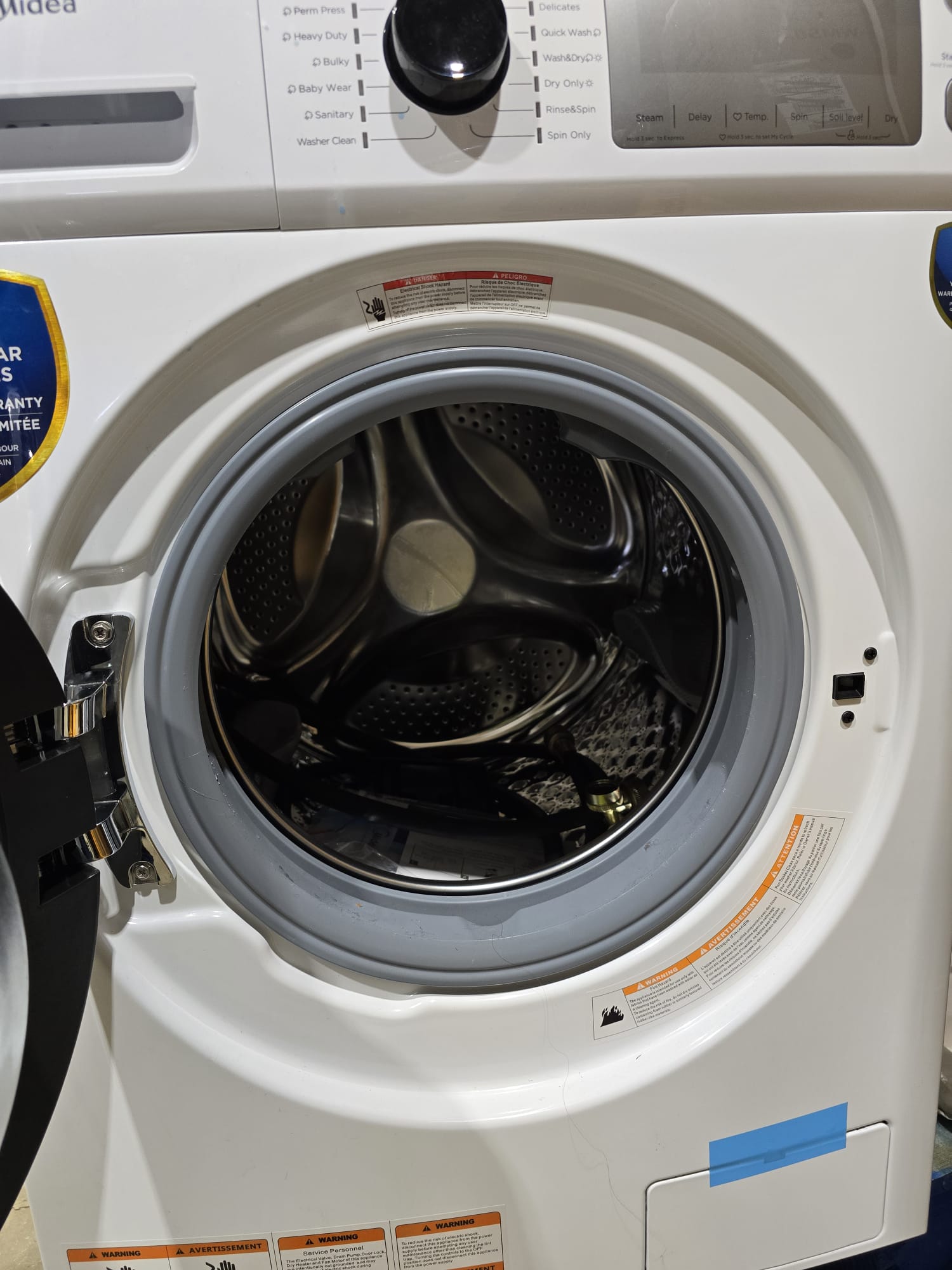 Midea 24 in. 3.1 Cu.Ft. All in One Ventless Washer Dryer Combo