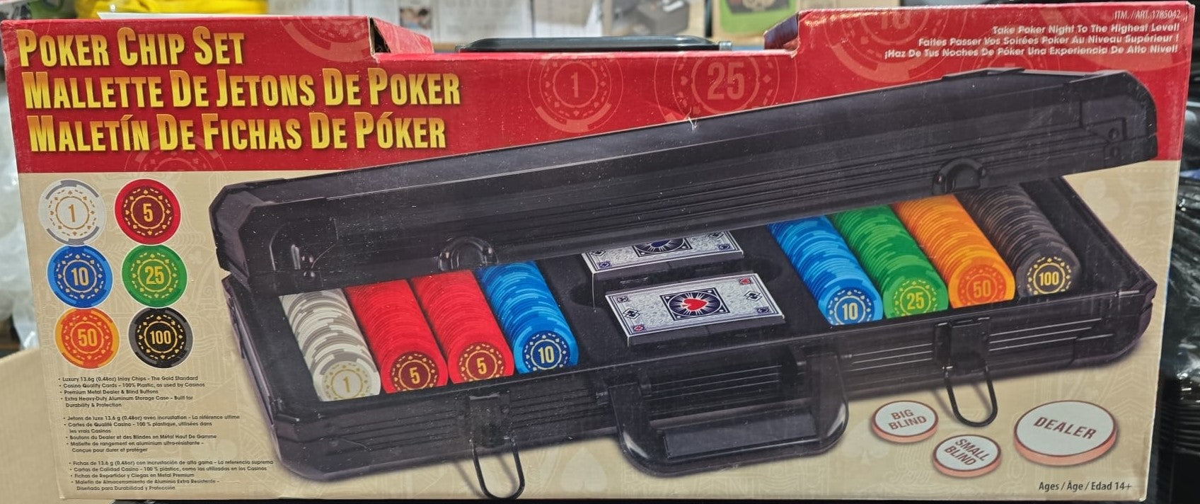 The Ultimate Poker Set - 400 Chips