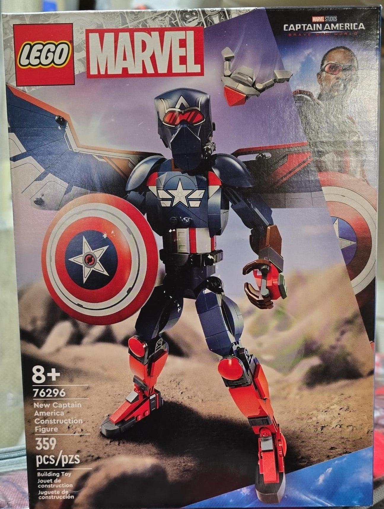 LEGO 76296 Marvel New Captain America Construction Figure