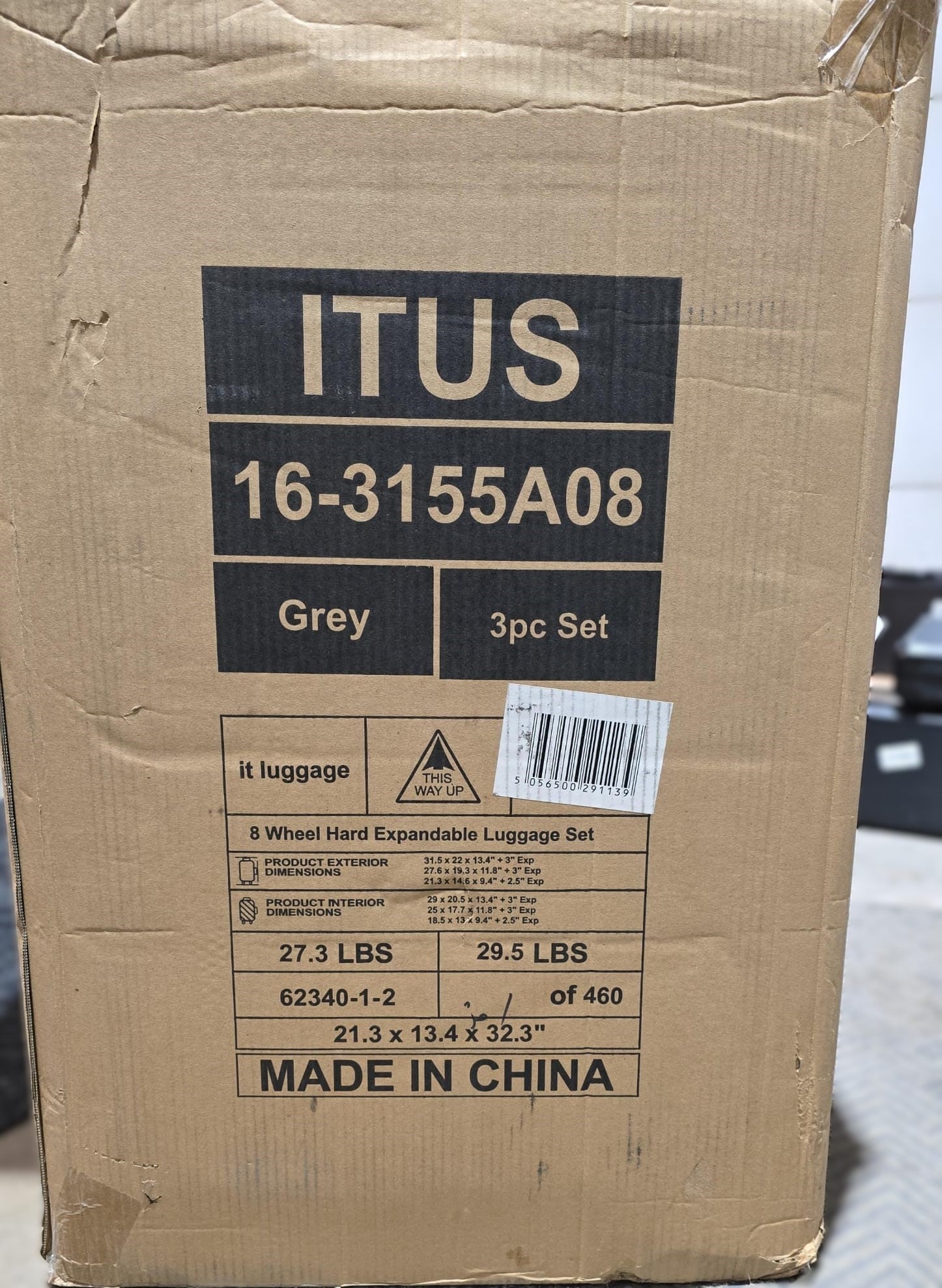 It Luggage Erudite 3-Piece Hardside Luggage Set