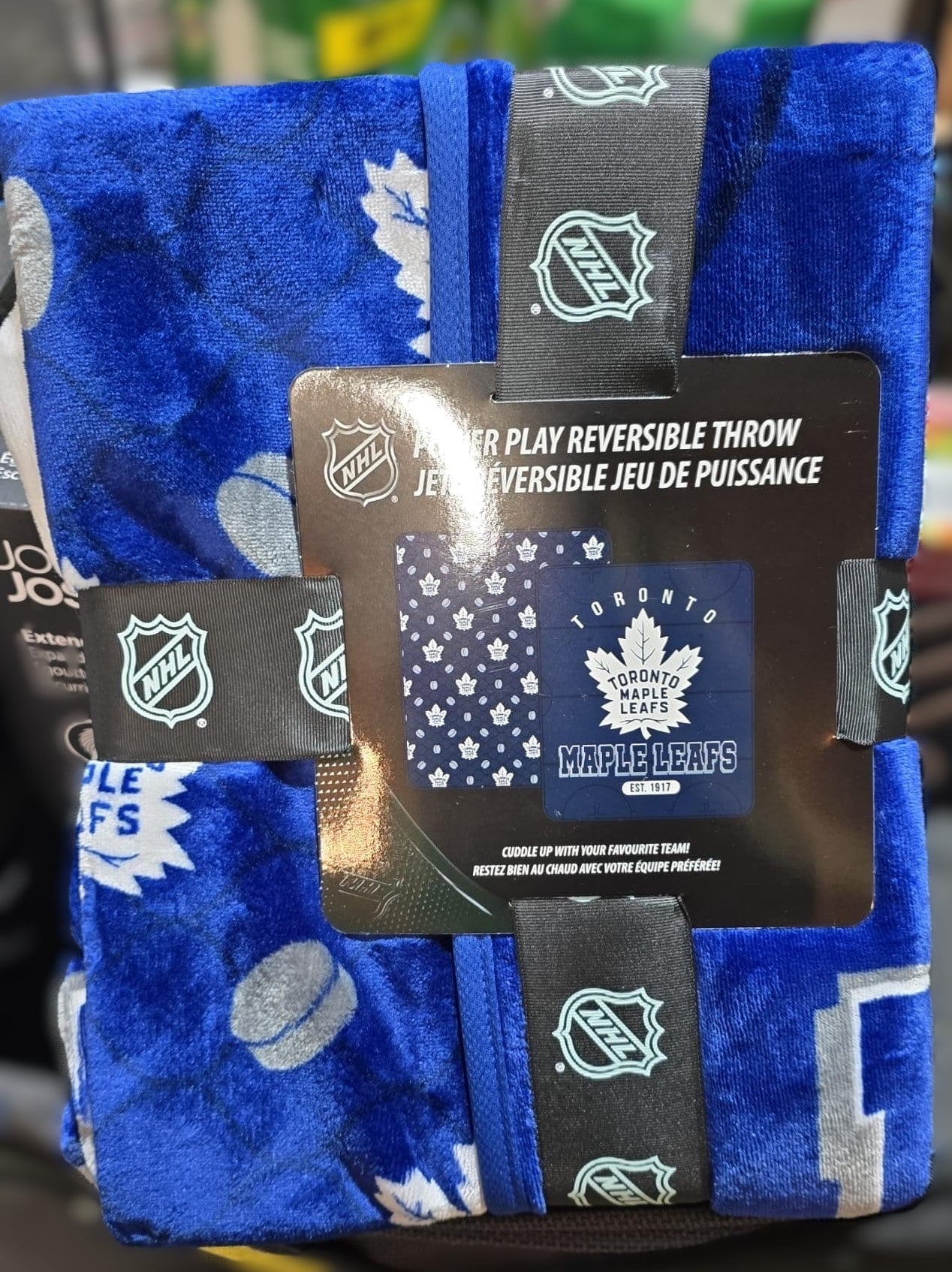 NHL REVERSIBLE THROW 50 in X 60 in