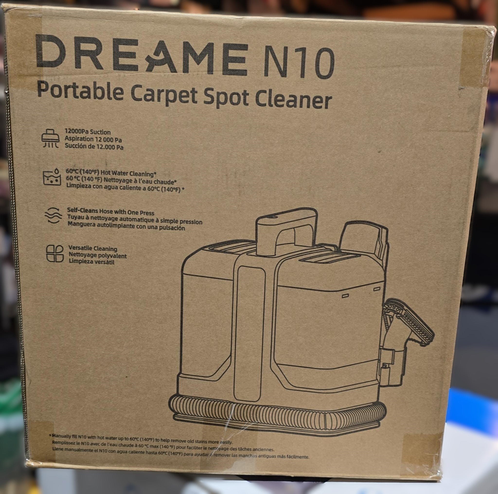 Dreame N10 Carpet and Portable Upholstery Cleaner, Spot Cleaner for Pets