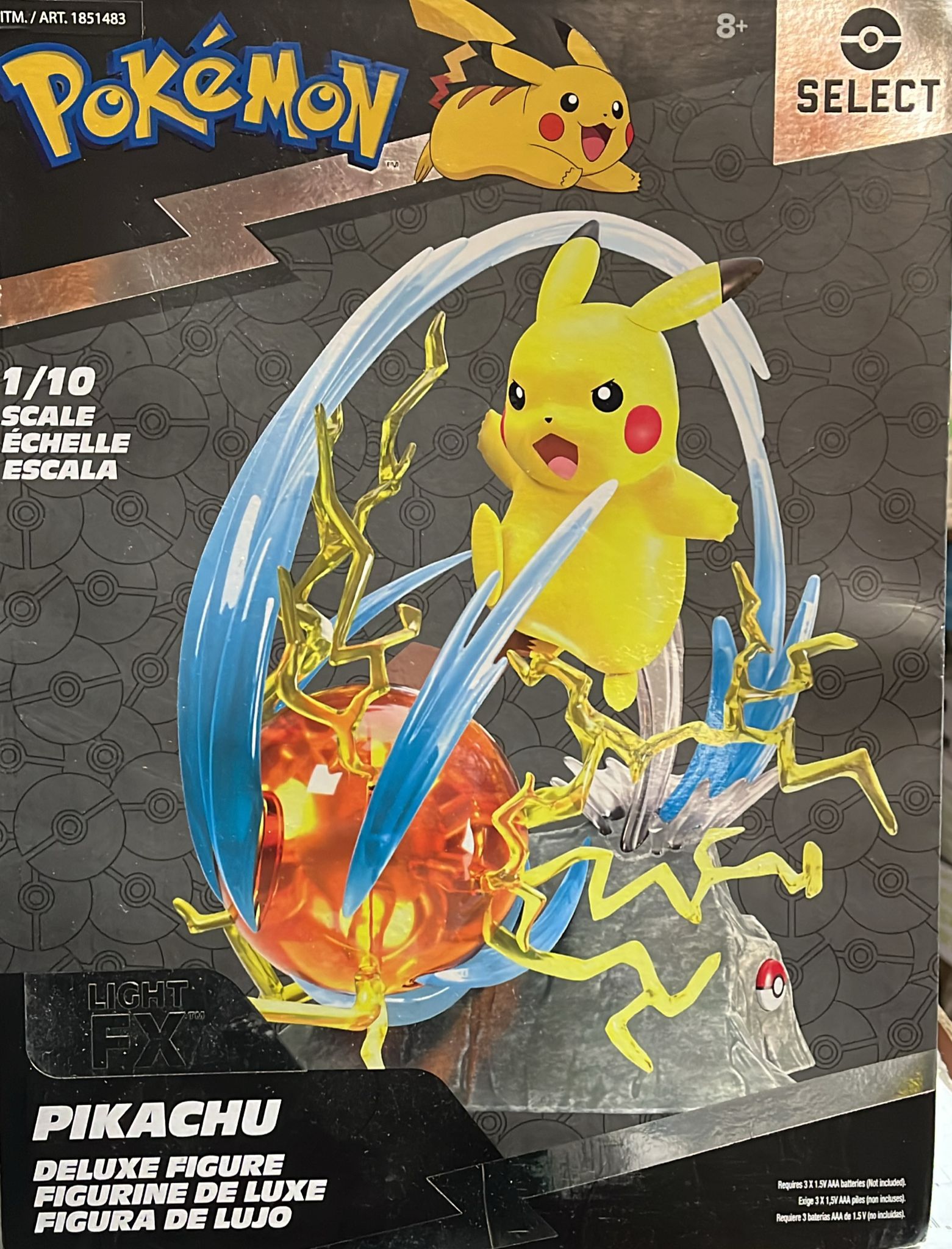 Pokemon Figurine 1/10 Deluxe Collection, Pikachu Or Charizard