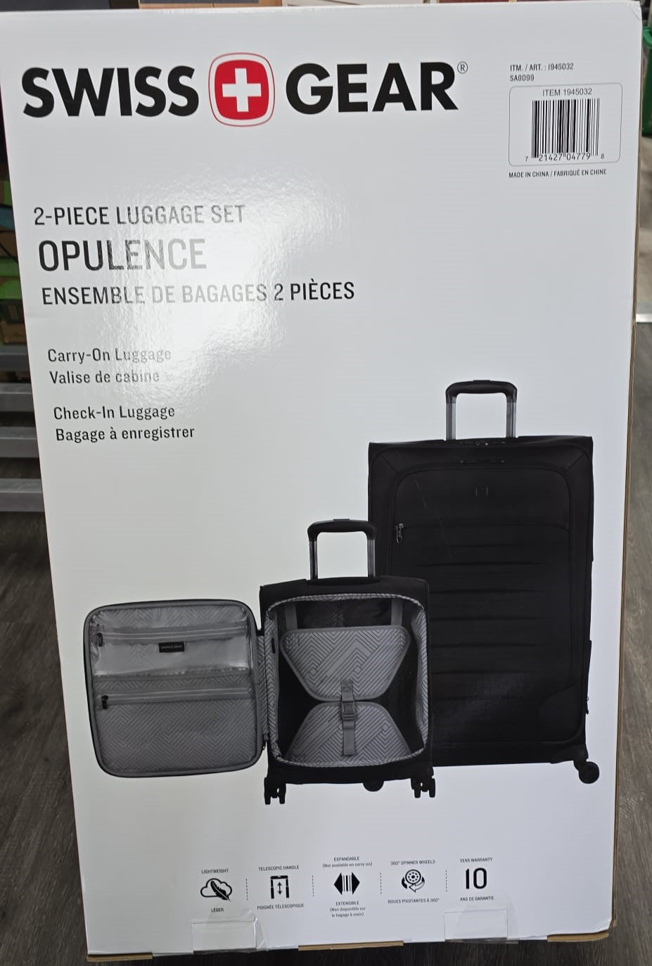 Swissgear - Opulence, 2-piece Soft-Side Luggage Set