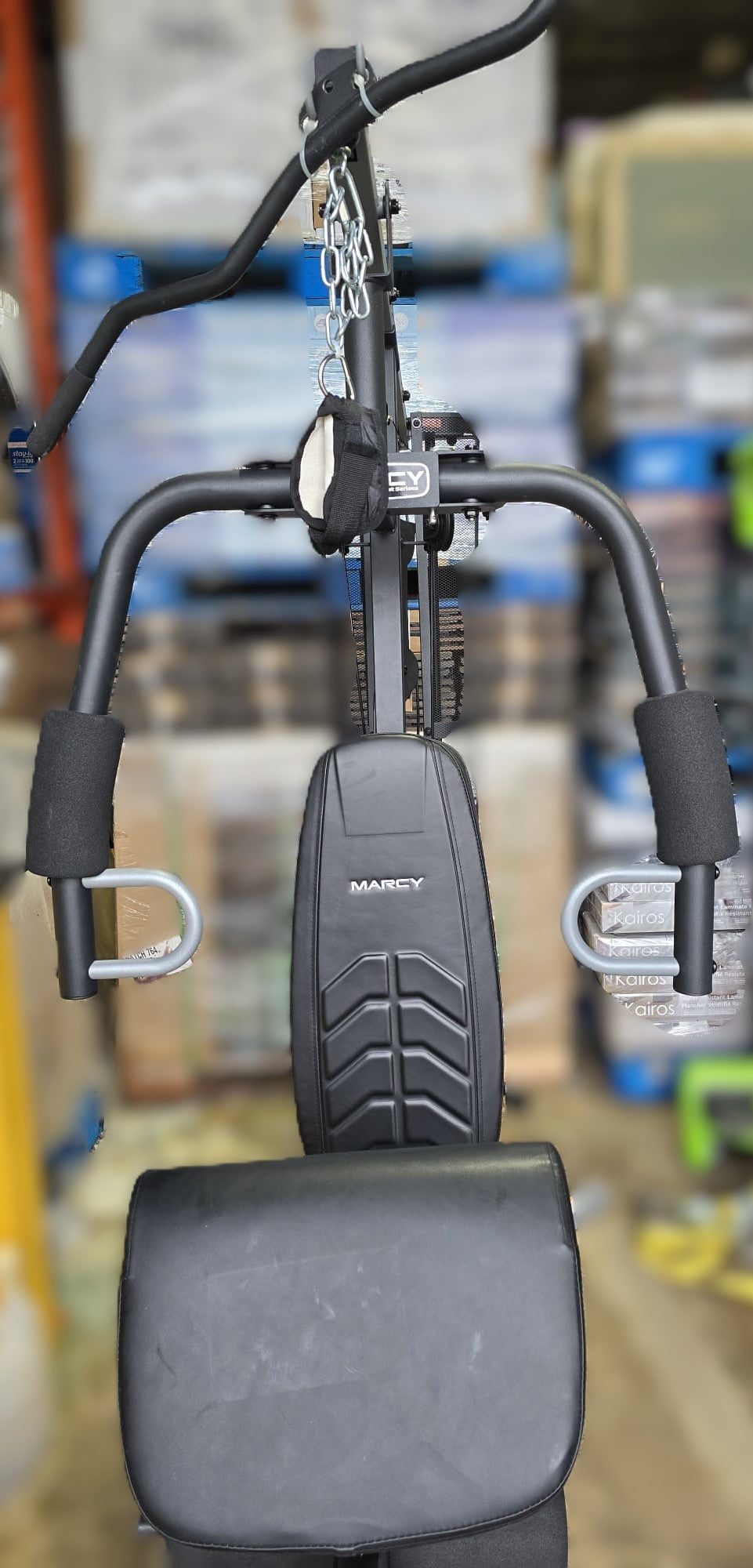 MARCY Home Gym with 150 lb Cast Iron Plates