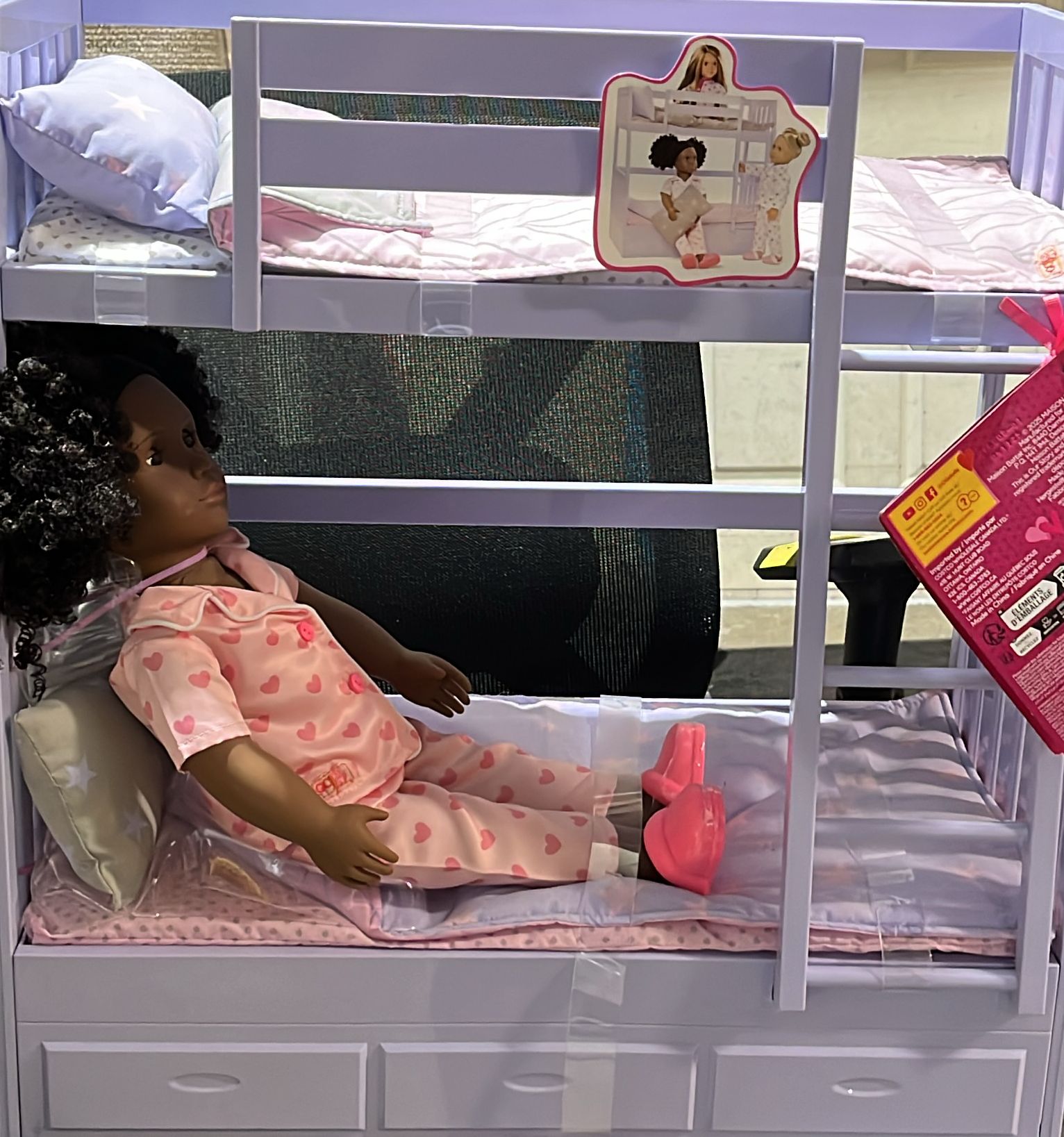 OUR GENERATION PYJAMA DOLL AND BUNKBED ASSORTMENT