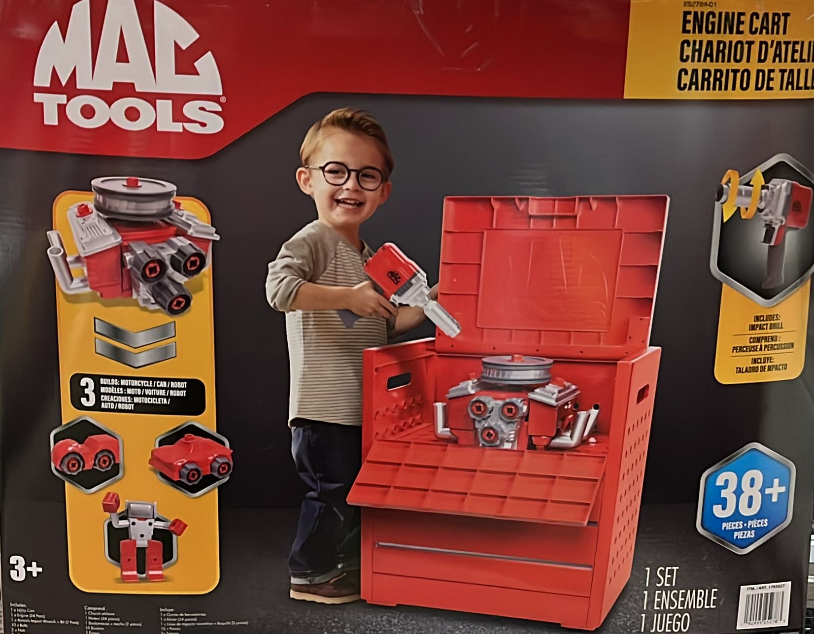 Mac Tools Utility Cart Play Set