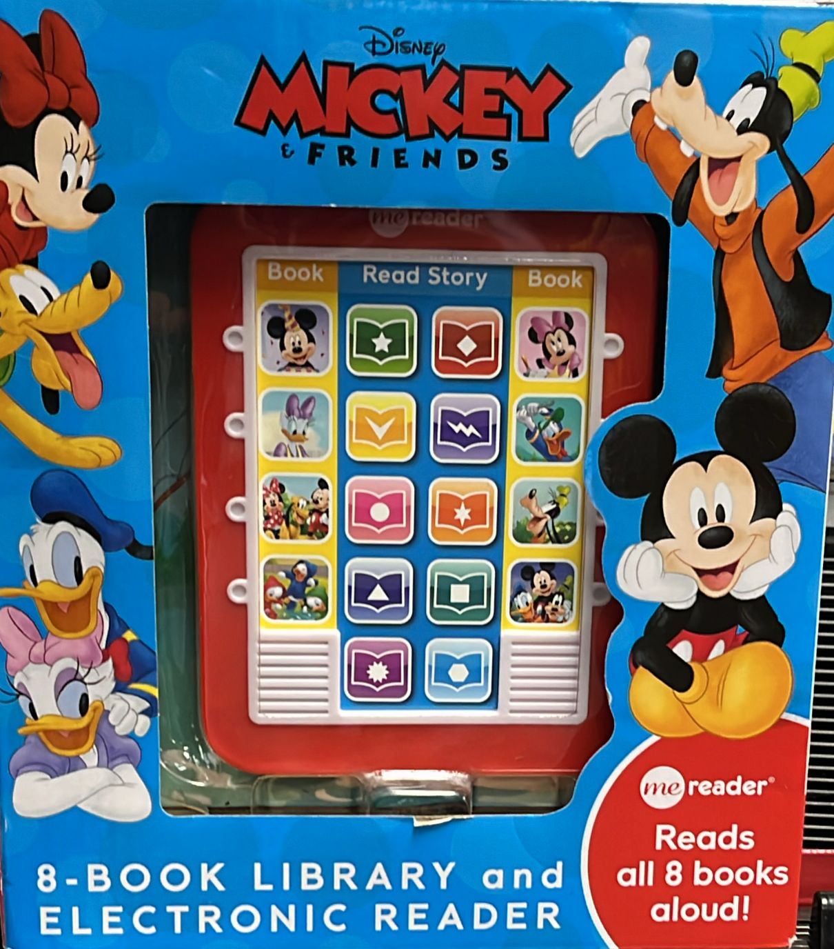 DISNEY 8 Book Library and Electronic Reader