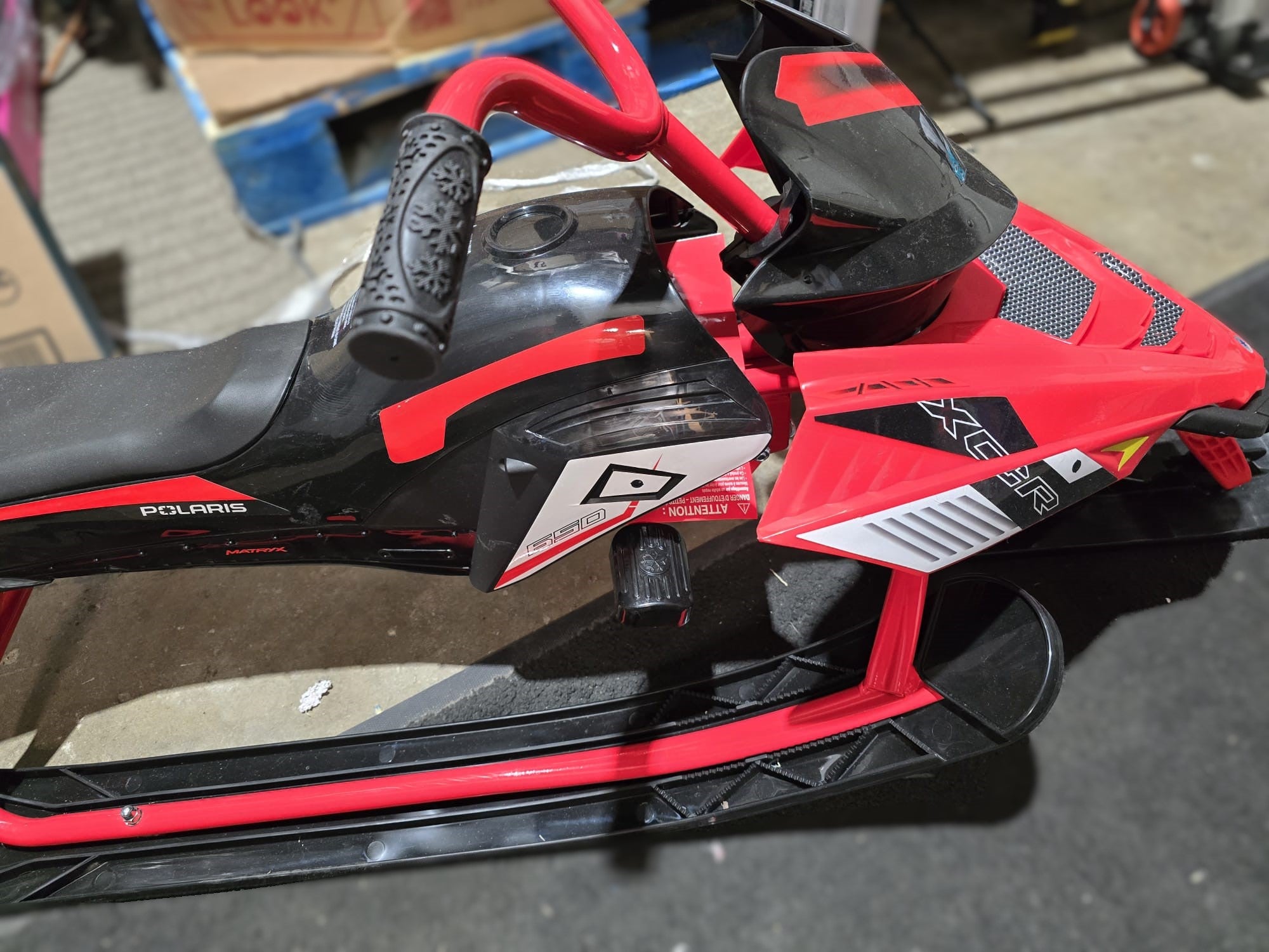 Polaris Water XCR Snow Bike